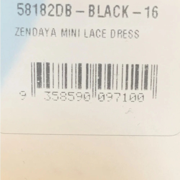 Bardot Zendaya Mini Lace Dress In Black size 12 NWT - Picture 6 of 13